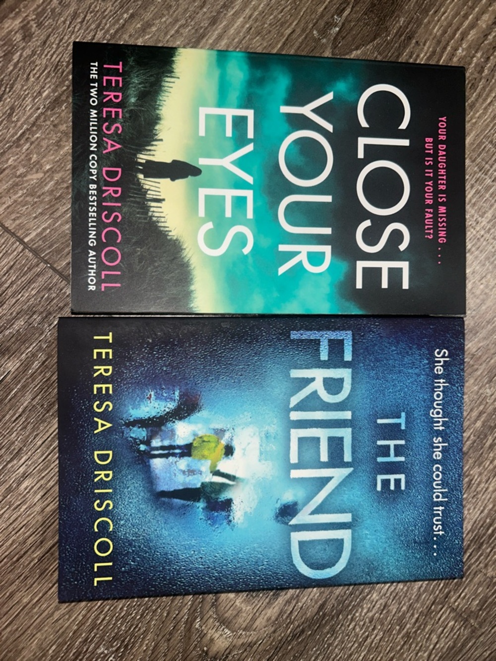 Teresa Driscoll Paperback Thriller Book Set